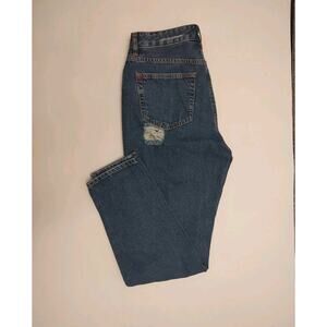 Urban Outfitters, DBG, Women's Jeans Distressed Holes Rips Mom High Rise Size 29